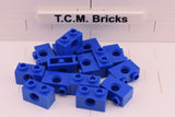 Blue / 3700 TCM Bricks Brick 1 x 2 with Hole