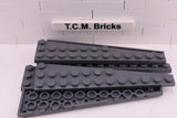Dark Bluish Gray / 47397 TCM Bricks Wedge, Plate 12 x 3 Left