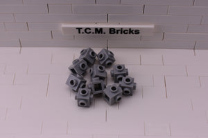 Light Bluish Gray / 4733 TCM Bricks Brick, Modified 1 x 1 with Studs on 4 Sides