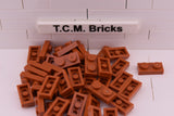 Dark Orange / 3023 TCM Bricks Plate 1 x 2
