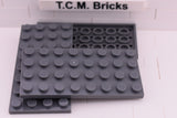 Dark Bluish Gray / 3035 TCM Bricks Plate 4 x 8