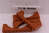 Dark Orange / 3308 TCM Bricks Brick, Arch 1 x 8 x 2