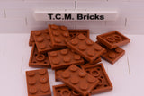 Dark Orange / 3021 TCM Bricks Plate 2 x 3