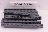 Dark Bluish Gray / 4477 TCM Bricks Plate 1 x 10
