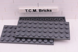 Dark Bluish Gray / 3030 TCM Bricks Plate 4 x 10