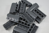 Dark Bluish Gray / 6081 TCM Bricks Brick, Modified 2 x 4 x 1 1/3 with Curved Top