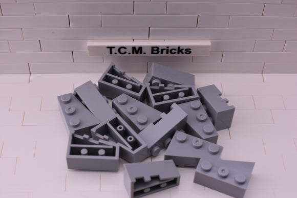 Light Bluish Gray / 6564 TCM Bricks Wedge 3 x 2 Right