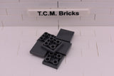 Dark Bluish Gray / 11203 TCM Bricks Tile, Modified 2 x 2 Inverted