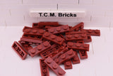 Dark Red / 3623 TCM Bricks Plate 1 x 3