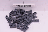 Dark Bluish Gray / 3794 TCM Bricks Plate, Modified 1 x 2 with 1 Stud (Jumper)