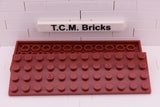 Dark Red / 3029 TCM Bricks Plate 4 x 12