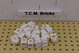 White / 4070 TCM Bricks Brick, Modified 1 x 1 with Headlight