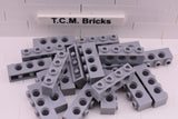Light Bluish Gray / 3701 TCM Bricks Brick 1 x 4 with Holes
