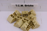 Tan / 3660 TCM Bricks Slope, Inverted 45 2 x 2