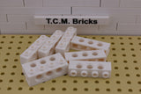 White / 3701 TCM Bricks Brick 1 x 4 with Holes