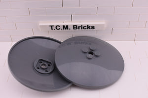 Dark Bluish Gray / 3961 TCM Bricks Dish 8 x 8 Inverted (Radar)