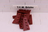 Dark Red / 41770 TCM Bricks Wedge, Plate 4 x 2 Left
