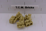 Tan / 30236 TCM Bricks Brick, Modified 1 x 2 with Handle
