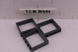 Dark Bluish Gray / 60594 TCM Bricks Window 1 x 4 x 3