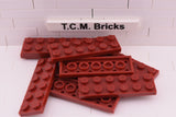 Dark Red / 3795 TCM Bricks Plate 2 x 6