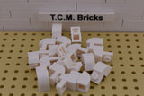 White / 6091 TCM Bricks Brick, Modified 1 x 2 x 1 1/3 with Curved Top