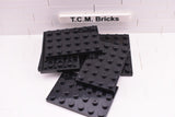 Black / 3032 TCM Bricks Plate 4 x 6