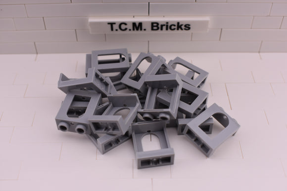 Light Bluish Gray / 90195 TCM Bricks Window 1 x 2 x 2 Castle