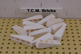 White / 60477 TCM Bricks Slope 18 4 x 1