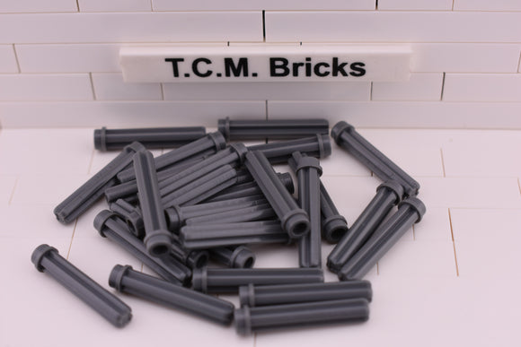 Dark Bluish Gray / 6587 TCM Bricks Axle 3 with Stud