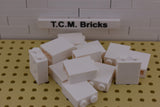 White / 3245 TCM Bricks Brick 1 x 2 x 2