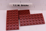 Dark Red / 3035 TCM Bricks Plate 4 x 8