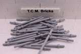 Light Bluish Gray / 63965 TCM Bricks Bar 6L with Stop Ring