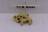 Tan / 6091 TCM Bricks Brick, Modified 1 x 2 x 1 1/3 with Curved Top