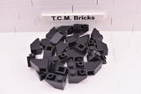 Black / 3665 TCM Bricks Slope, Inverted 45 2 x 1