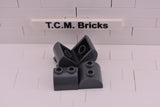 Dark Bluish Gray / 30165 TCM Bricks Brick, Modified 2 x 2 Curved Top with 2 Top Studs