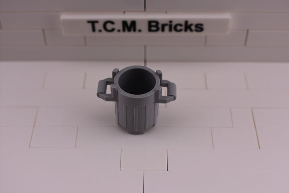 Light Bluish Gray / 92926 TCM Bricks Container, Trash Can