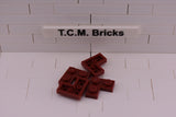 Dark Red / 2420 TCM Bricks Plate 2 x 2 Corner