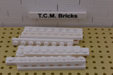 White / 3460 TCM Bricks Plate 1 x 8