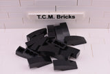 Black / 50950 TCM Bricks Slope, Curved 3 x 1 No Studs