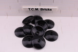 Black / 43898 TCM Bricks Dish 3 x 3 Inverted (Radar)