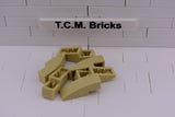 Tan / 50950 TCM Bricks Slope, Curved 3 x 1 No Studs