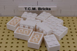 White / 3002 TCM Bricks Brick 2 x 3
