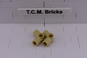 Tan / 32015 TCM Bricks Axle and Pin Connector Angled #5 - 112.5 degrees
