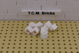 White / 87620 TCM Bricks Brick, Modified Facet 2 x 2