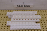 White / 3832 TCM Bricks Plate 2 x 10