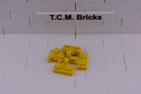 Yellow / 44567 TCM Bricks Hinge Plate 1 x 2 Locking with 1 Finger on Side
