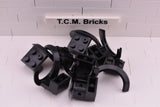 Black / 50745 TCM Bricks Vehicle, Mudguard 4 x 2 1/2 x 1 2/3 with Arch Round