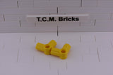 Yellow / 32014 TCM Bricks Axle and Pin Connector Angled #6 - 90 degrees