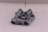 Light Bluish Gray / 44 TCM Bricks Axle and Pin Connector Toggle Joint Smooth