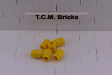 Yellow / 3062 TCM Bricks Brick, Round 1 x 1 Open Stud